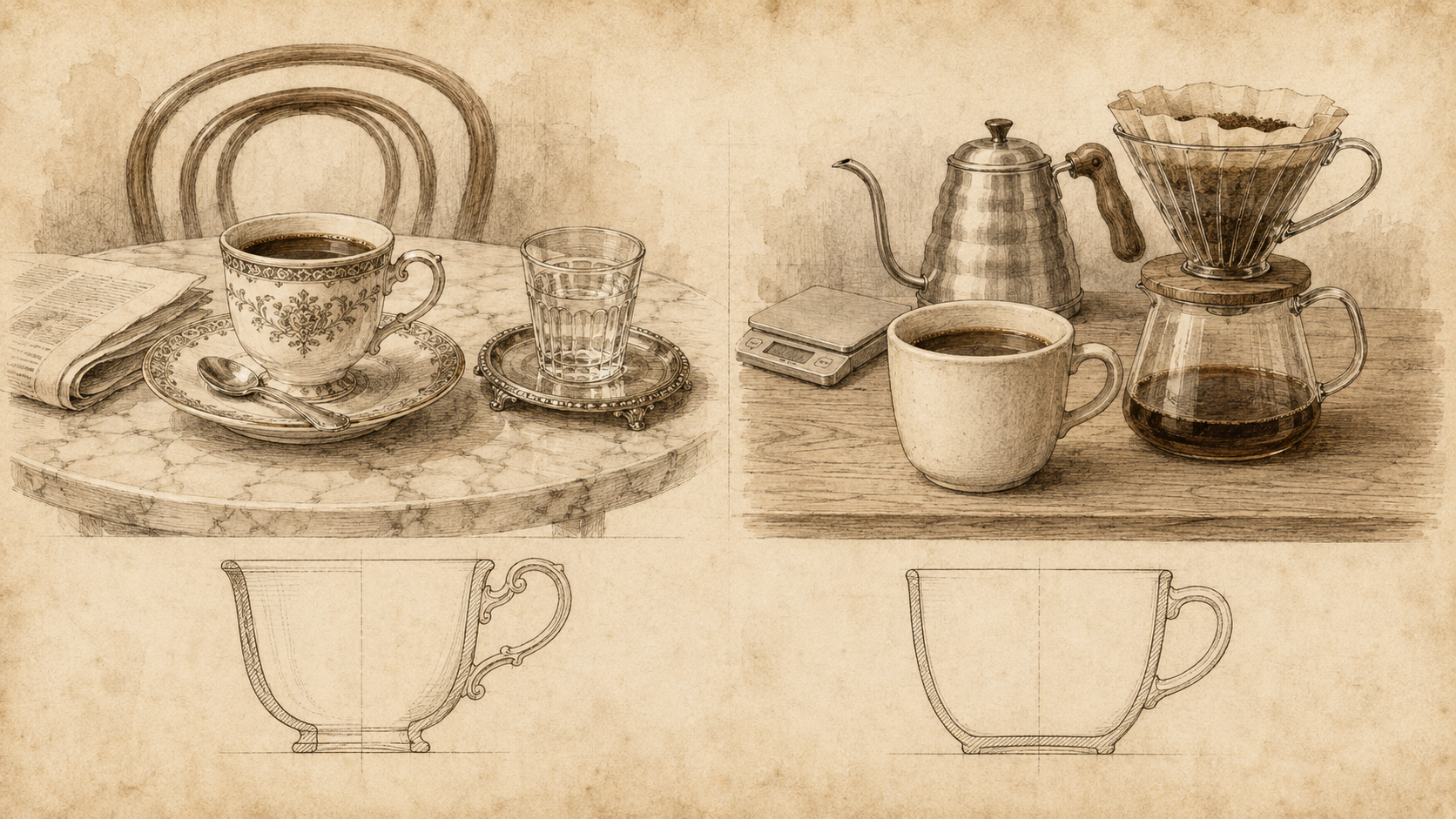 Wiener Kaffeehauskultur und third wave